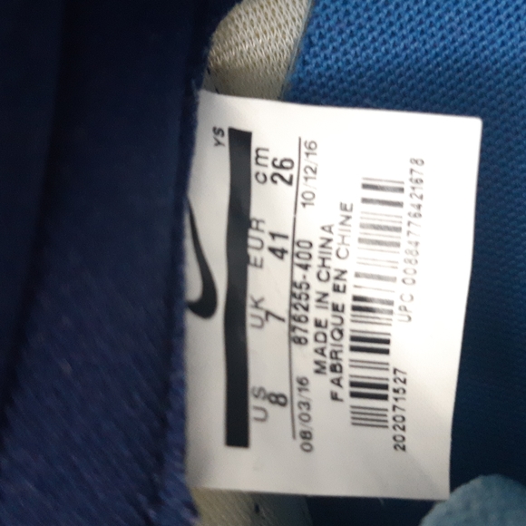 NIKE WAFFLE RACER '17 MICA BLUE, BINARY BLUE & WHITE - Picture 15 of 17